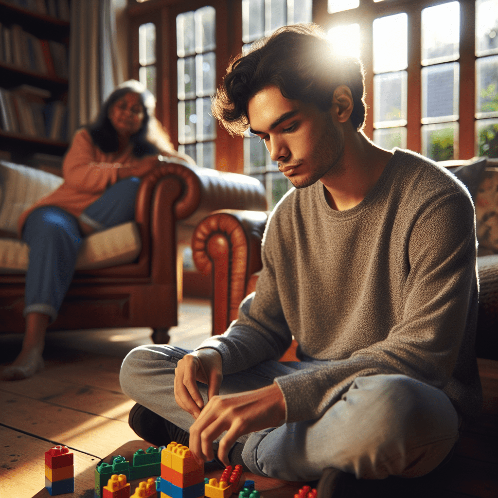 How does a person with autism act?