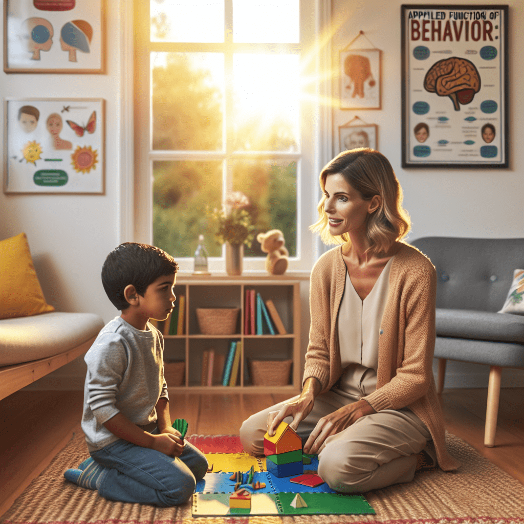 What are the 4 functions of behavior in ABA therapy?